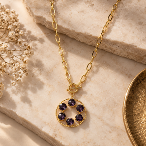 Circle Pendant Necklace