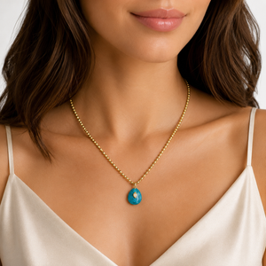 Drop Turquoise Necklace