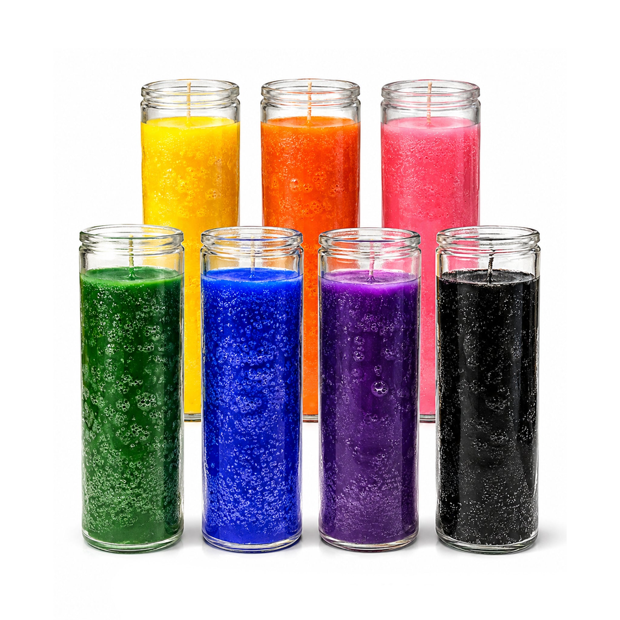 7 Day Candles Solid Color Collection