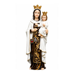 Virgen De Carmen Statue: Family Bonding & Peace At Home (12”)