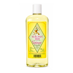 Vetiver Eau De Cologne / Kolonia 1800 / 16 oz / Mental Relaxation, Calmness, Chakra Alignment / Add to a bath ritual to achieve deep relaxation and spiritual balance.