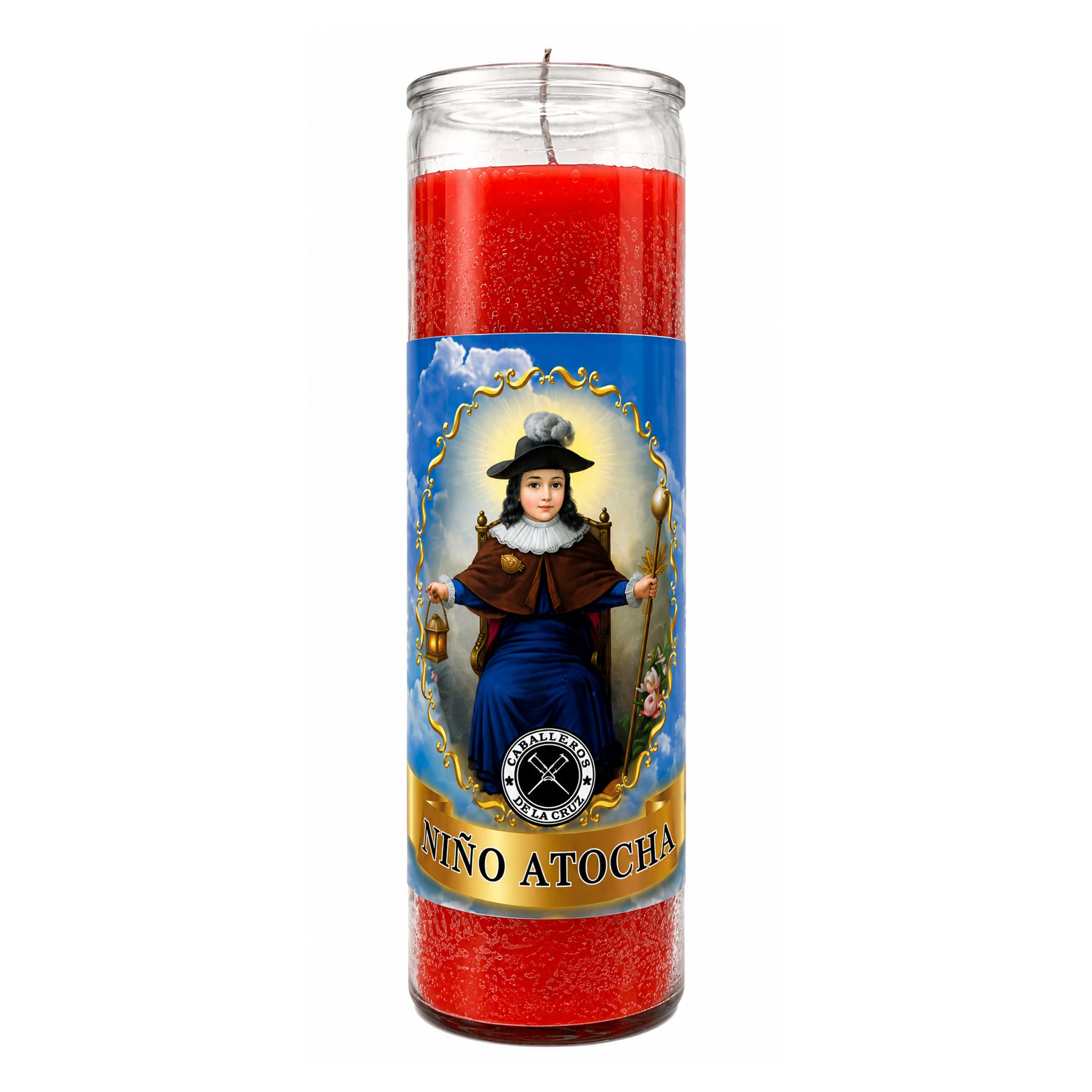 Child of Atocha (Niño de Atocha) 7 Day Prayer Candle – Protection, Travel Safety & Justice (Orange)