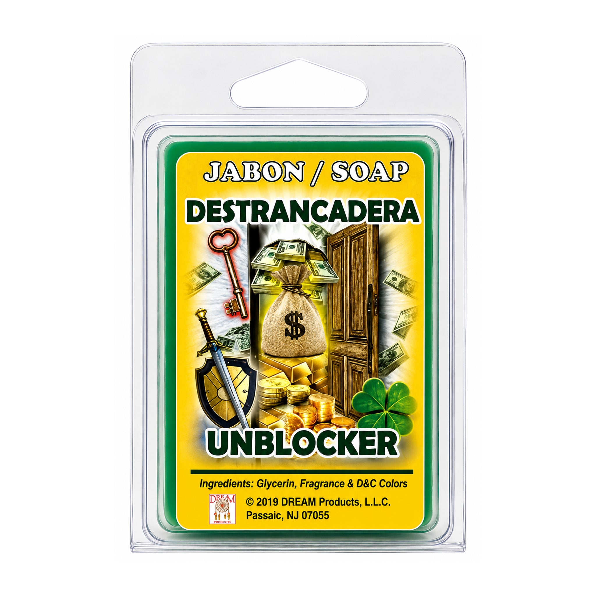 Unblocker Destrancadera Spiritual Soap Bar: Remove Curses & Clear Pathways (Spiritual Liberation)