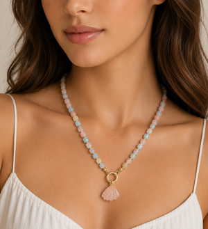 Multi Quartz Necklace
