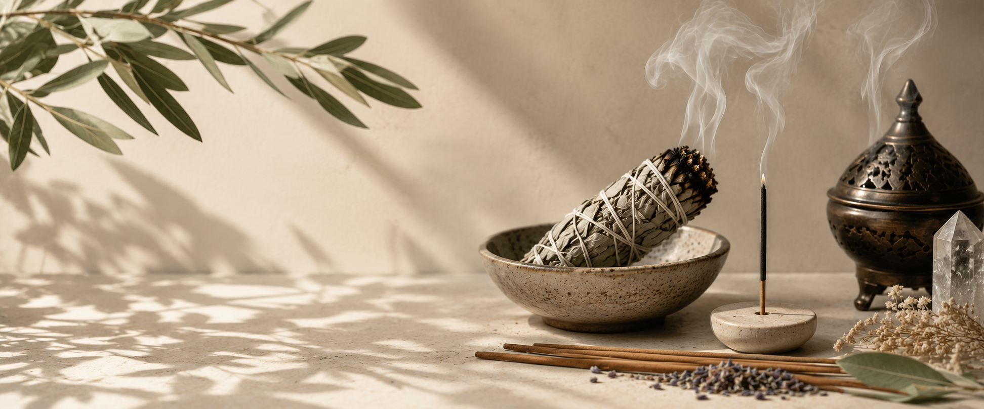 incense and sage