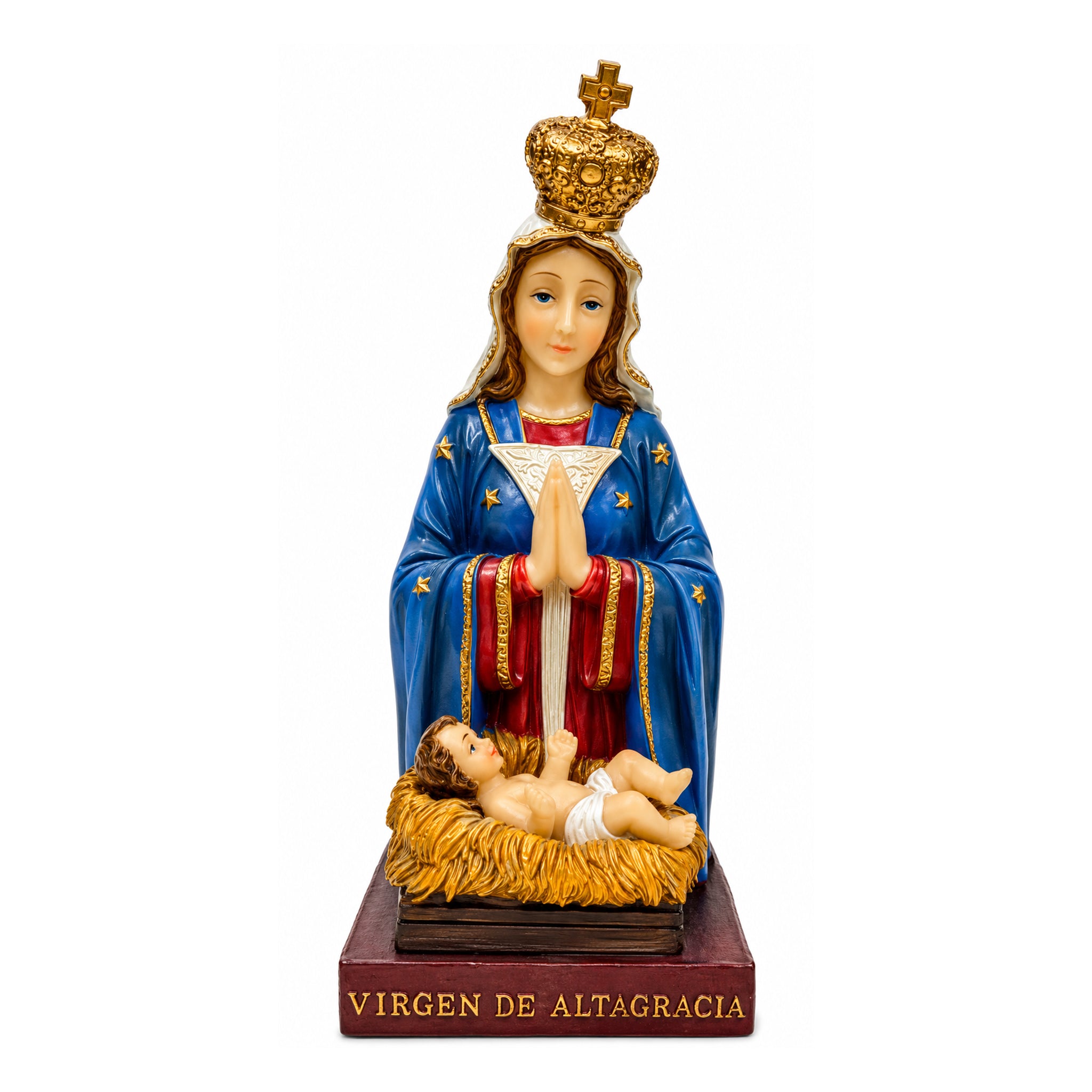 Virgen De Altagracia Statue - Patroness of the People, Source of Miracles (7”)