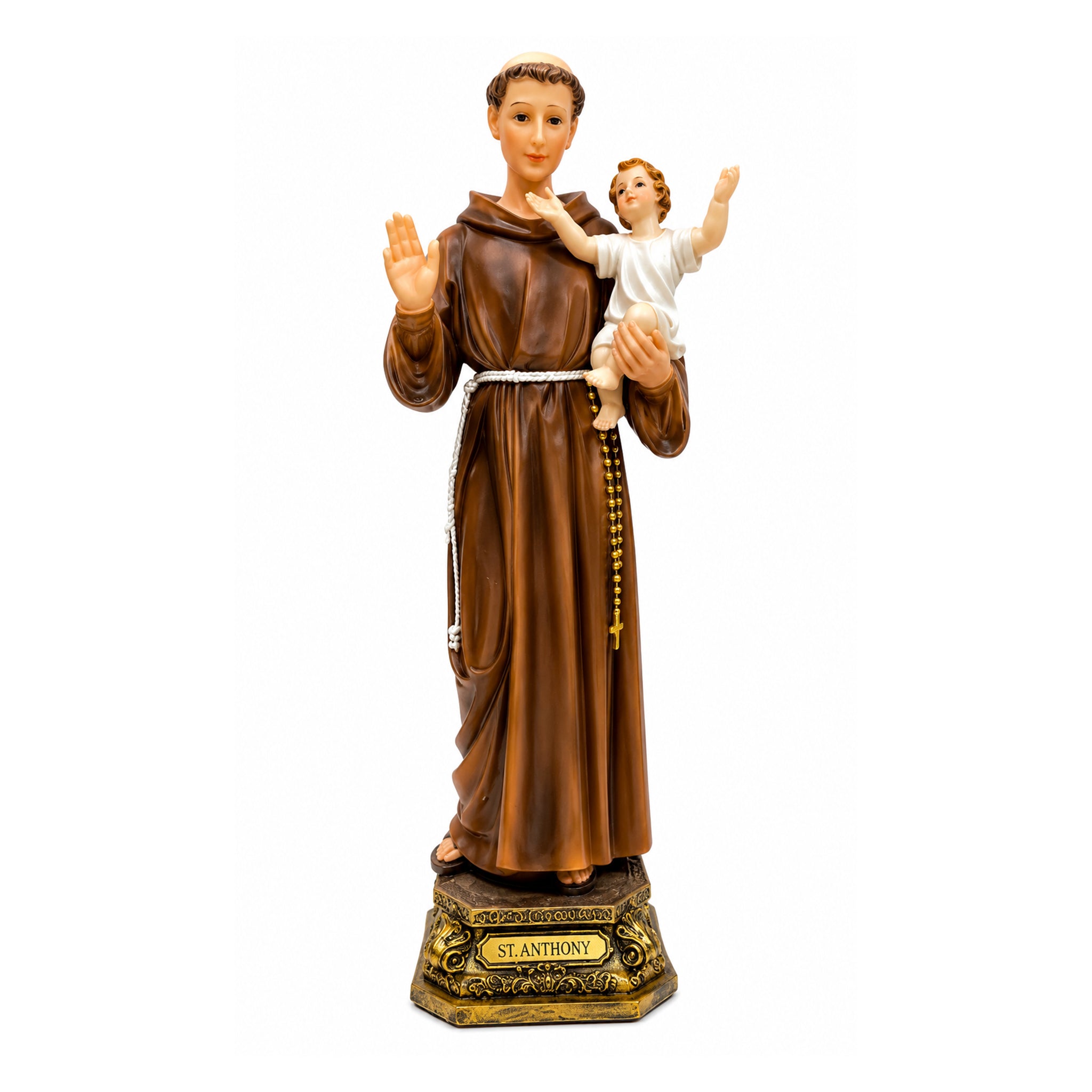 Saint Anthony Statue: Finder Of Lost & Stolen Items, Patron of Lost Things