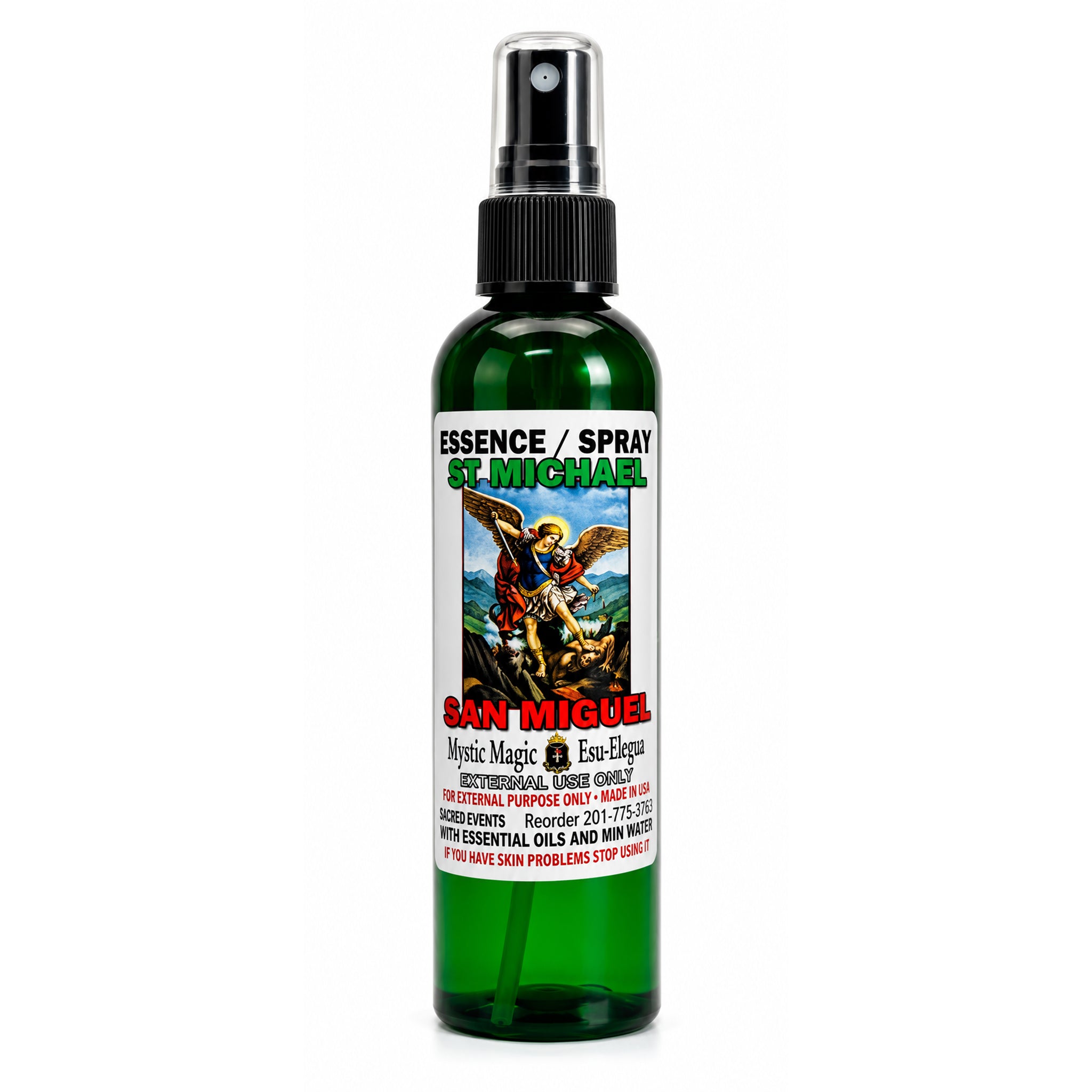 Archangel Saint Michael Mystic Magic Essential Oil Spray 4 oz