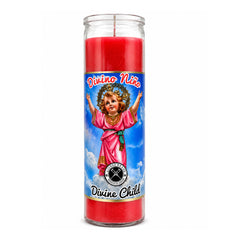 Divine Child Jesus (Divino Niño) 7 Day Prayer Candle – Alleviate Suffering & Divine Blessings (Pink)