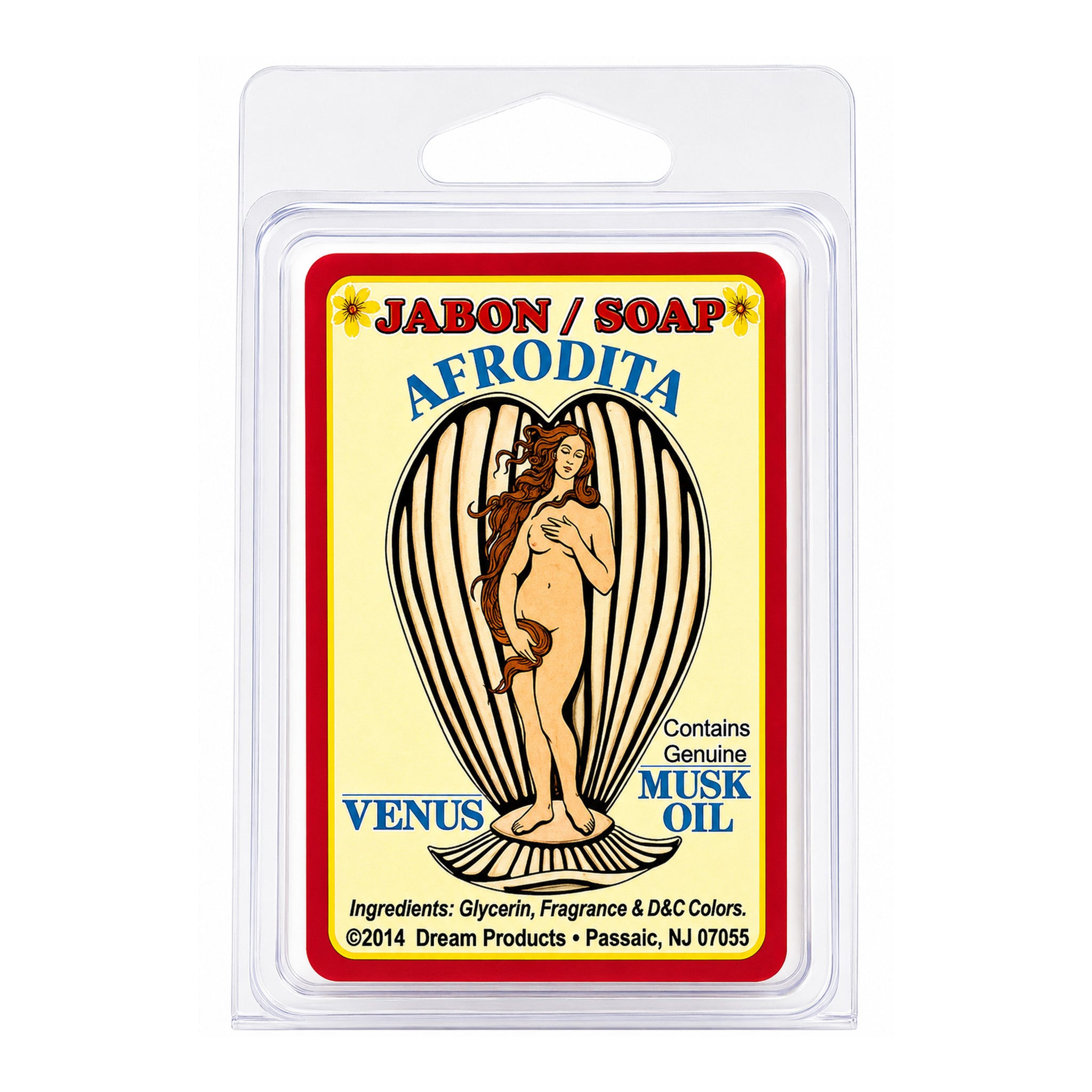 Venus Musk Oil Afrodita Spiritual Soap Bar: Attract Love & Romance with Spiritual Seduction (3oz)
