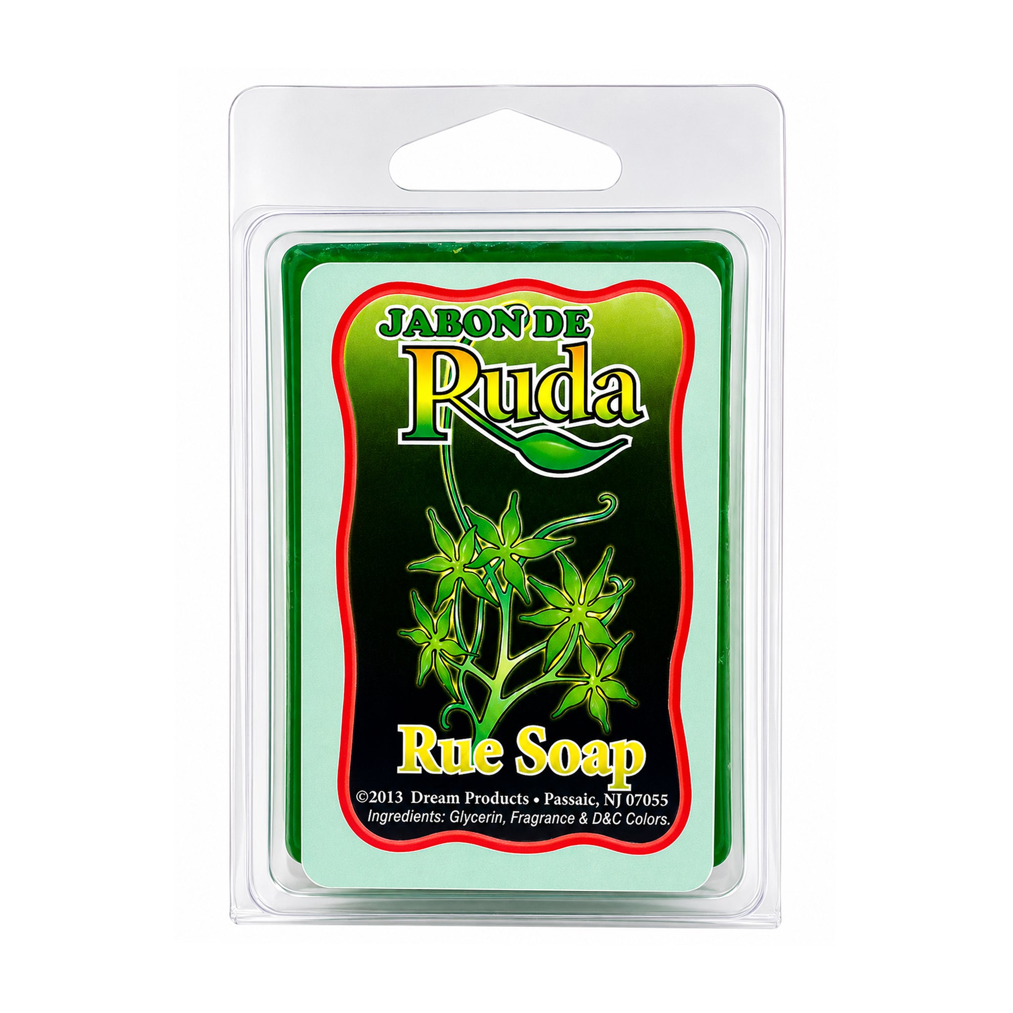 Rue Ruda Spiritual Soap Bar: Clear Obstacles & Good Luck (Road Opening)