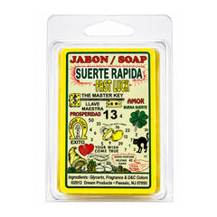 Fast Luck Suerte Rápida Spiritual Soap Bar: Swift Manifestation of Fortune, Invoking Quick Success
