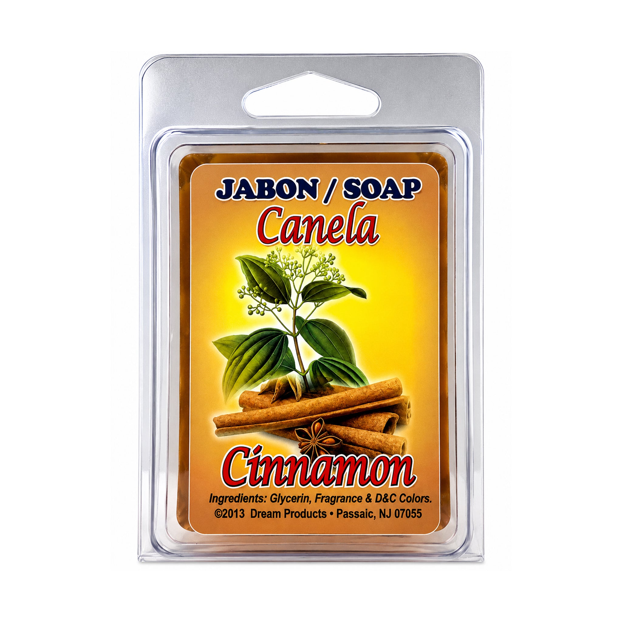 Cinnamon Canela Spiritual Soap Bar: Protection & Prosperity (Passionate Energy)
