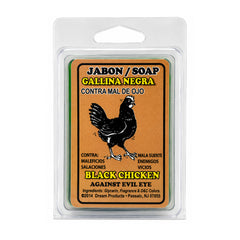 Black Chicken Gallina Negra Spiritual Soap Bar: Removing Curses & Negative Forces, Empowering Spiritual Protection
