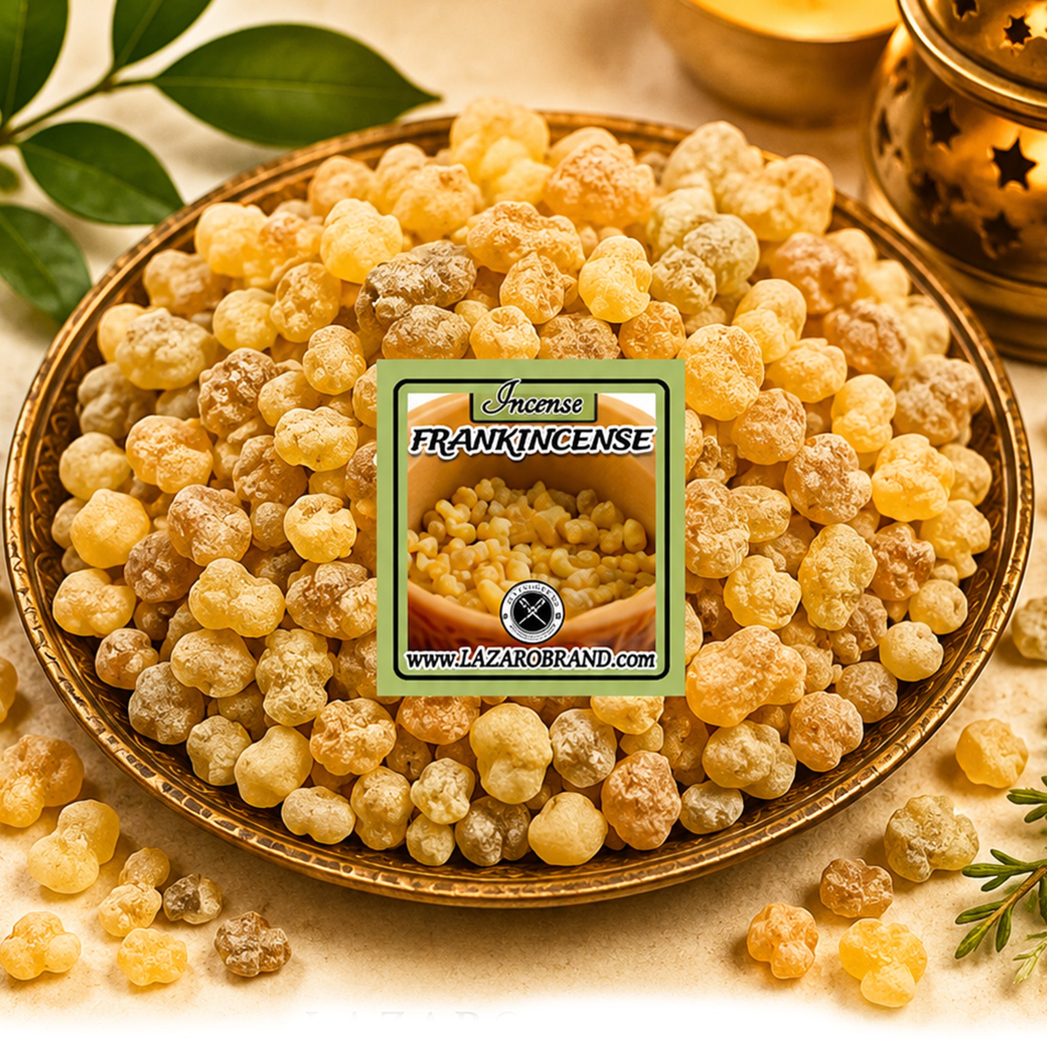 Frankincense Resin Incense - Inner Strength & Healing: Healing, Stress Release & Inner Strength, Purify Energy & Invigorate Spirit