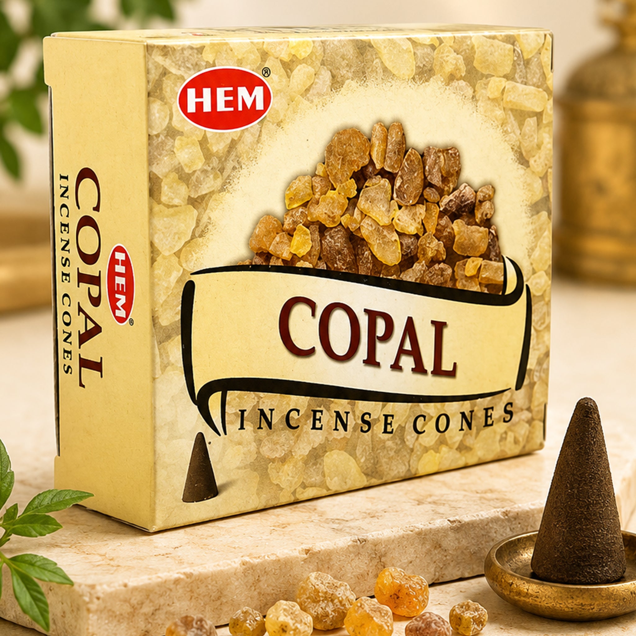 Copal / Incense Cones / Copal Conos De Incienso / Release Negativity, Remove Blockages & Heal Emotionally