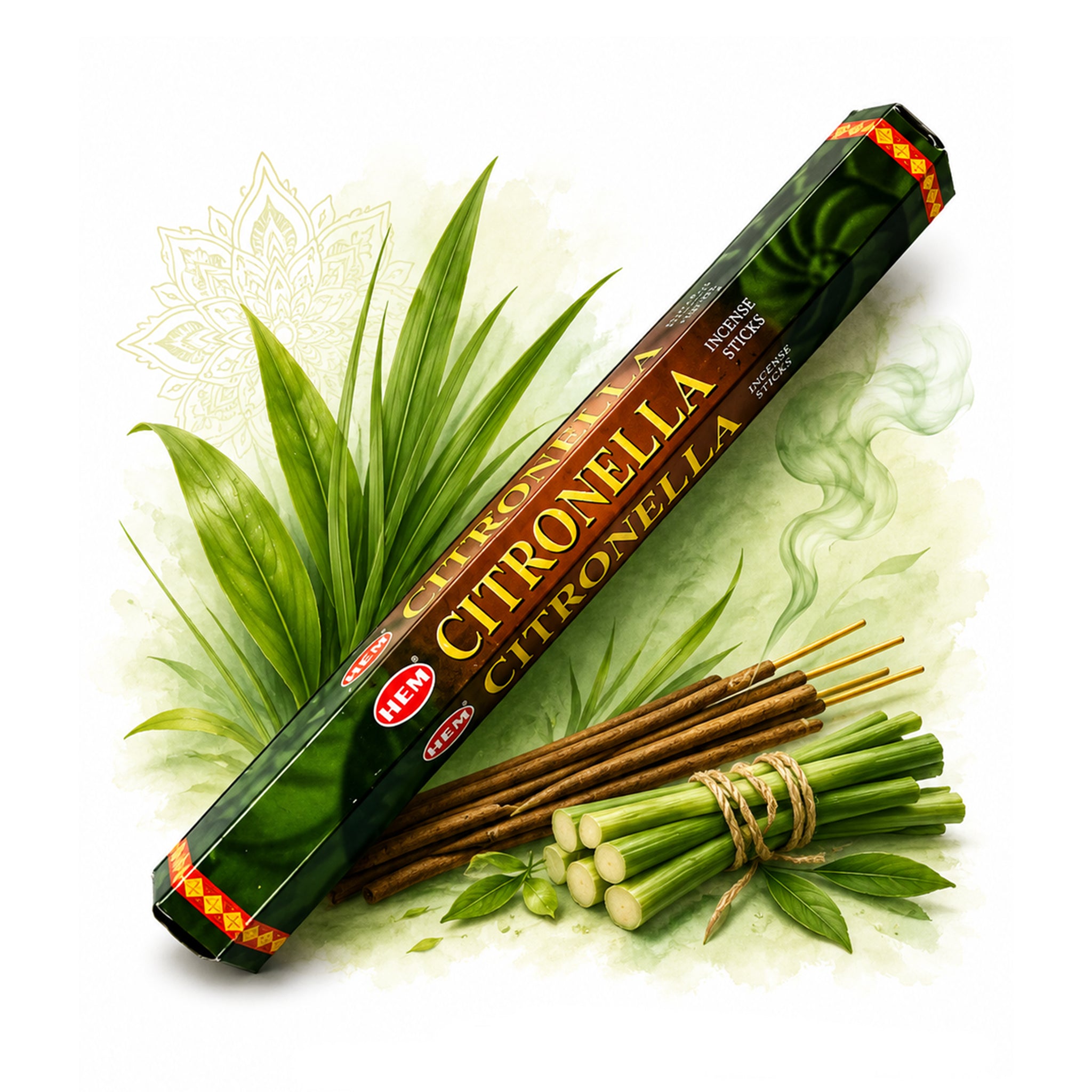 Citronella Incense Sticks To Clear The Mind & Clarify Communication