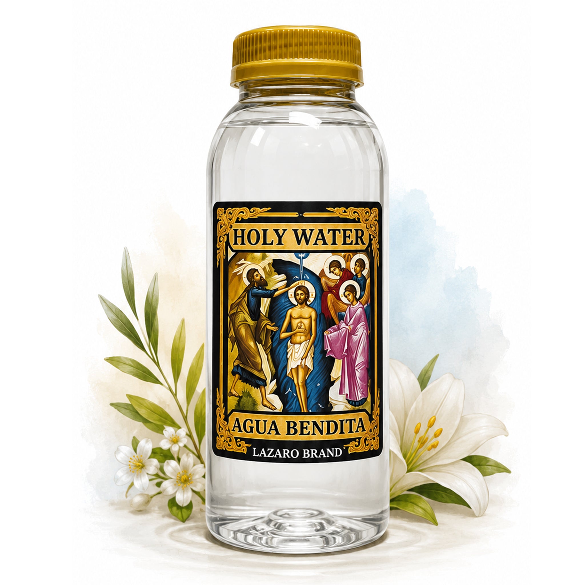 Holy Water Agua Bendita: Purification & Spiritual Cleansing (8oz)