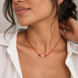 Red Evil Eye Necklace