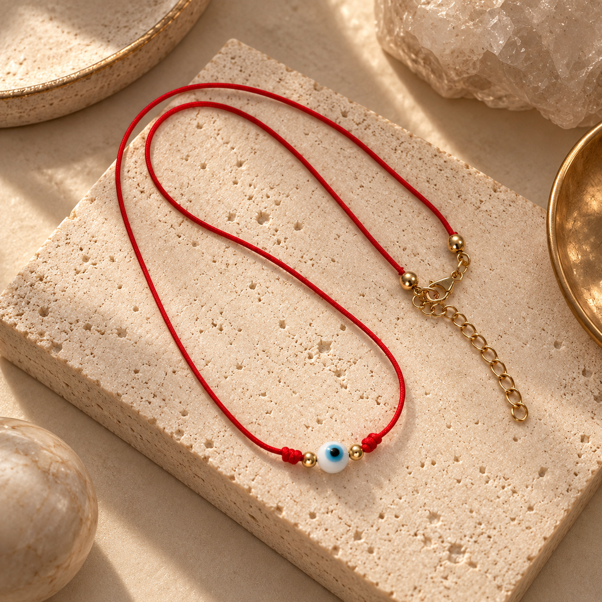 Red Evil Eye Necklace