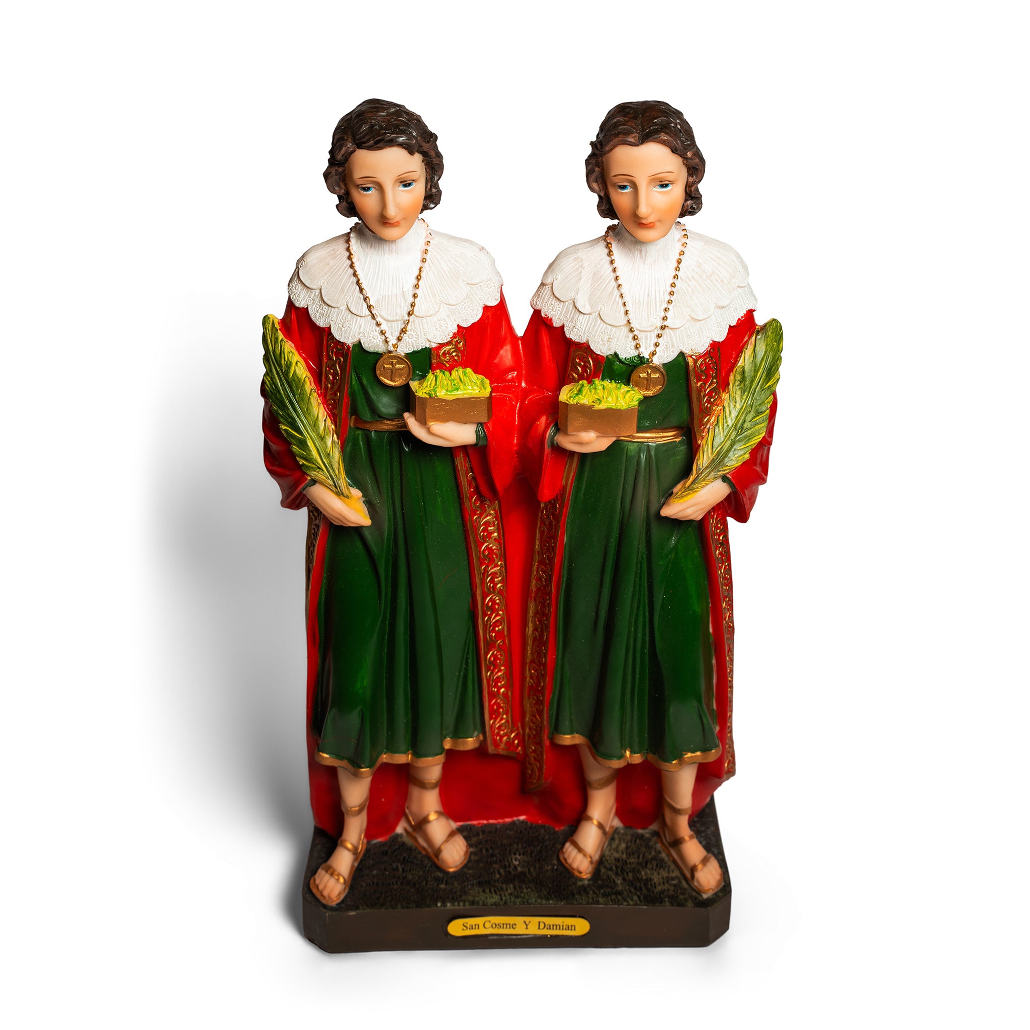 San Cosme y Damian Statue