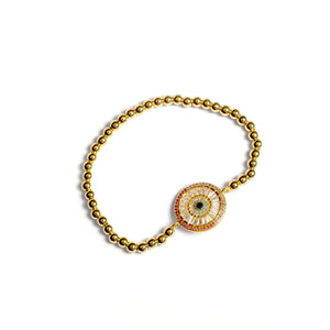 Evil Eye Crystal Bracelet