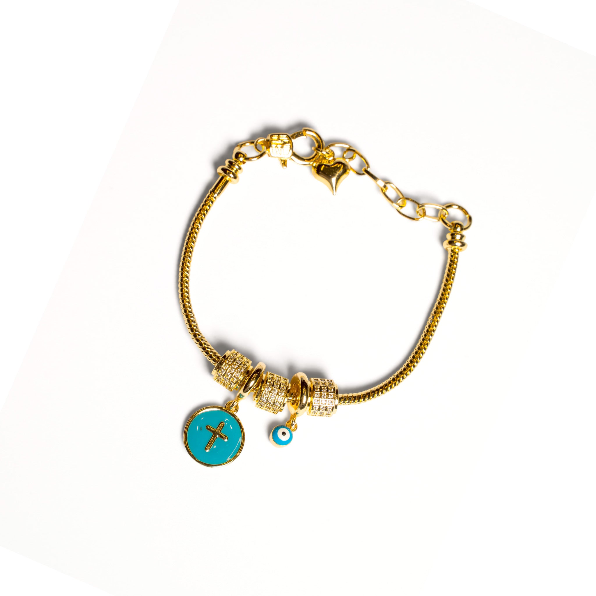 Turquoise Charms Bracelet